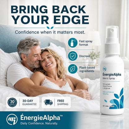 ÉnergieAlpha Seaweed Erection Spray | Rock-Hard Erections in Just 43 Seconds!